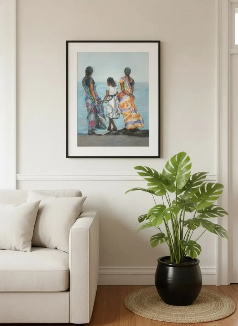 pastel-encadré-cadre-passe-partout-60x80cm-Les-Ondoyantes-sanseau-sylvie-pastelliste